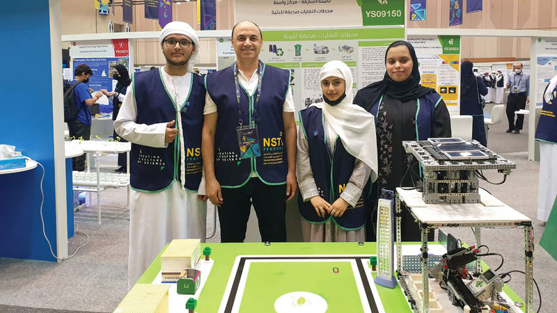 3 طلبة مواطنين ينجحون في إنشاء محطات نفايات صديقة للبيئة