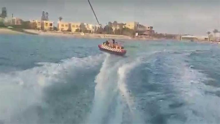 42 ثانية انتهت بجثتين.. فيديو يوثق حادث الـ"جيت سكي" بمارينا