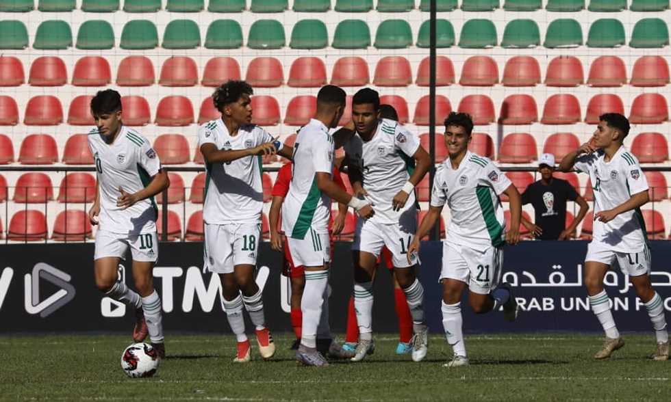 FilGoal | أخبار | لاعب الزمالك يسجل في فوز الجزائر العريض على فلسطين بكأس العرب للناشئين