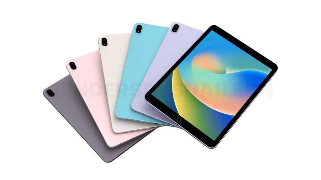 iPad من الجيل العاشر مع تغييرات كبيرة في التصميم في الإنتاج قبل إصدار سبتمبر