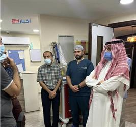 أخبار 24 | نجل الإعلامي غالب كامل يكشف لـأخبار 24 عن وضع والده الصحي.. والسفير السعودي بالأردن يزوره