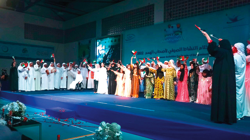 «أوبريت الوعد» يختتم النشاط الصيفي في «دبي لأصحاب الهمم»