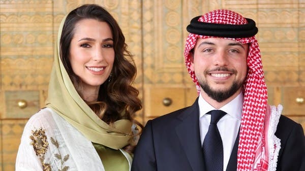 أول فيديو من خطوبة ولي العهد الأردني ورجوة آل سيف