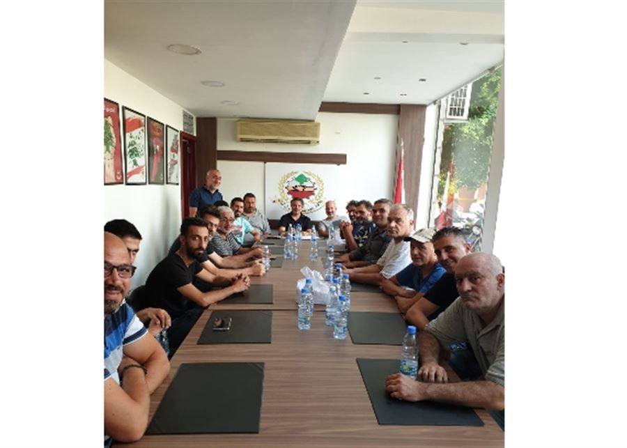 الخولي بحث مع عمال مياه بيروت وجبل لبنان في مطالبهم وأهمها تصحيح الاجور