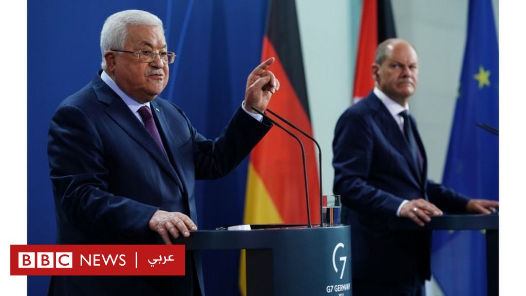 الرئيس الفلسطيني محمود عباس يثير عاصفة انتقادات في ألمانيا وإسرائيل بتعليقات عن الهولوكوست