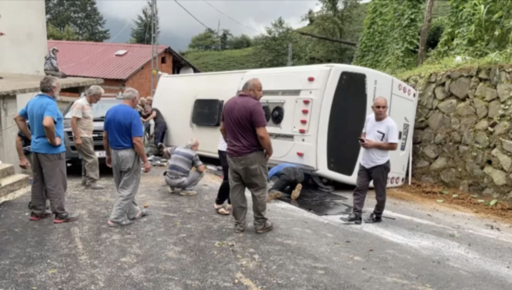 صورة من موقع الحادث نقلا عن وسائل إعلام تركية