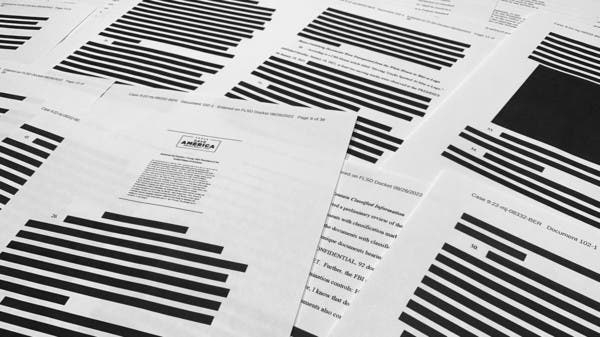 القضاء الأميركي ينشر وثيقة تكشف أسباب تفتيش منزل ترمب