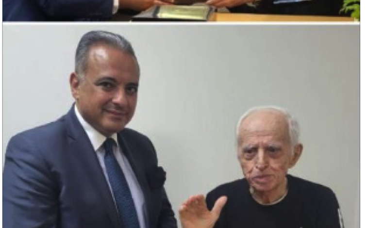 المرتضى كرم الأب يوسف يمّين واستقبل أستاذة الموسيقى جومانا الأميوني – جريدة البناء
