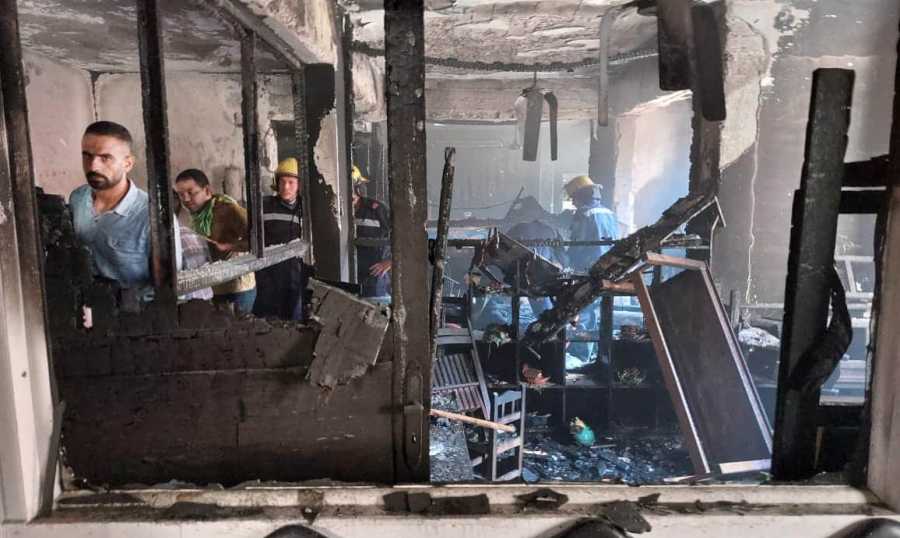 المركزية- حريق كنيسة ابو سيفين في مصر.. السياسيون يبرقون معزين