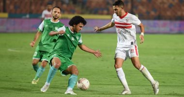 حسام أشرف يحرز الهدف الأول للزمالك فى إيسترن كومبانى والنتيجة 1 / 2