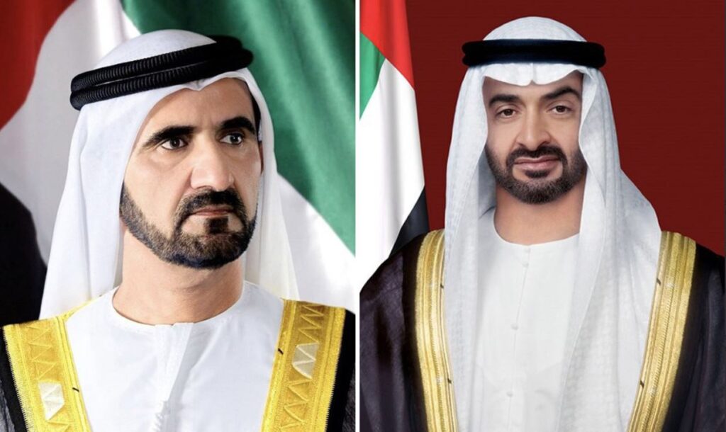 رئيس الدولة ونائبه يهنئان رئيس أوكرانيا بذكرى استقلال بلاده