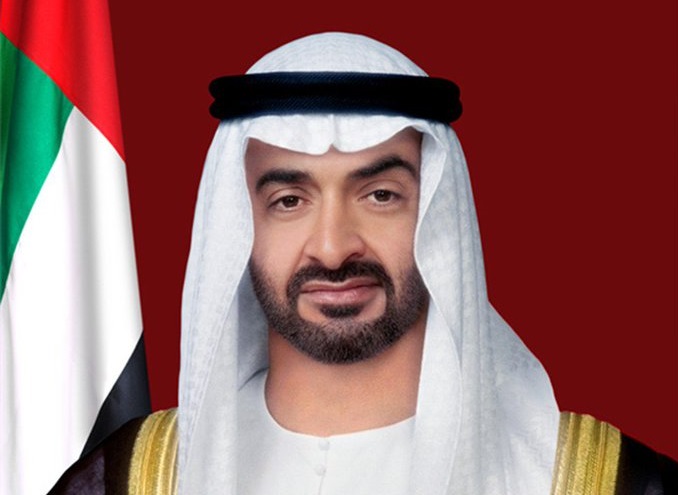 رئيس الدولة يستقبل حاكم أم القيوين وولي عهده