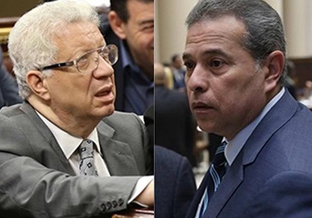 رسالة لمرتضى منصور.. أول تعليق من توفيق عكاشة على براءة ابنه