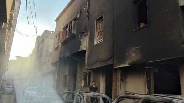 صور.. دمار واسع في قلب طرابلس بسبب الاشتباكات
