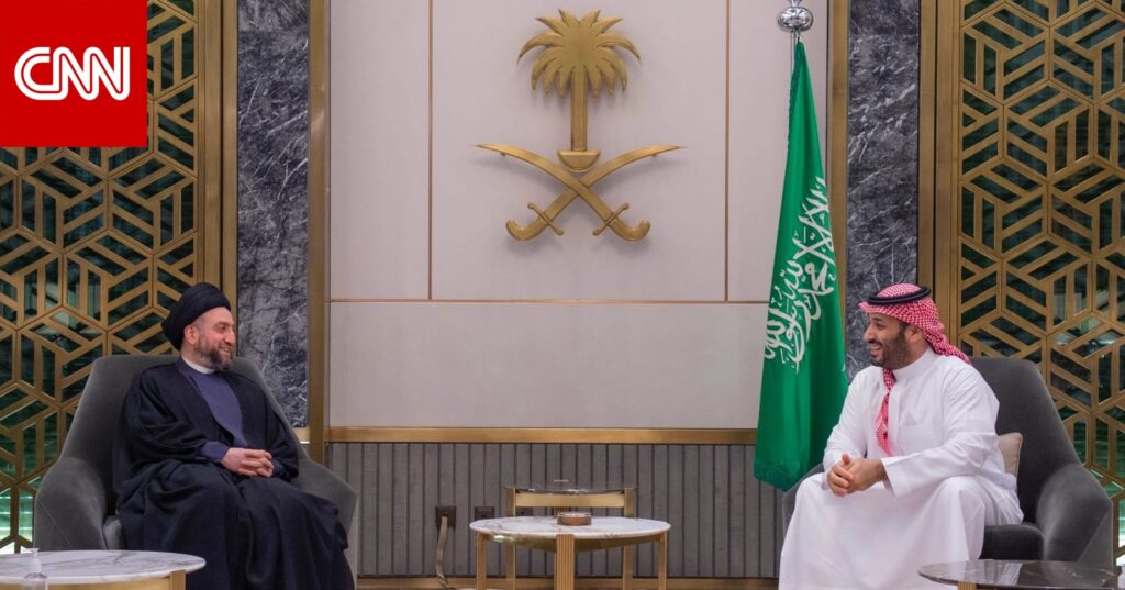 محمد بن سلمان يستقبل عمار الحكيم.. والأخير يغرد عن تفاصيل اللقاء