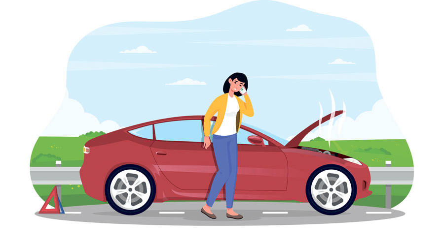مركبة معطلة | صحيفة الخليج