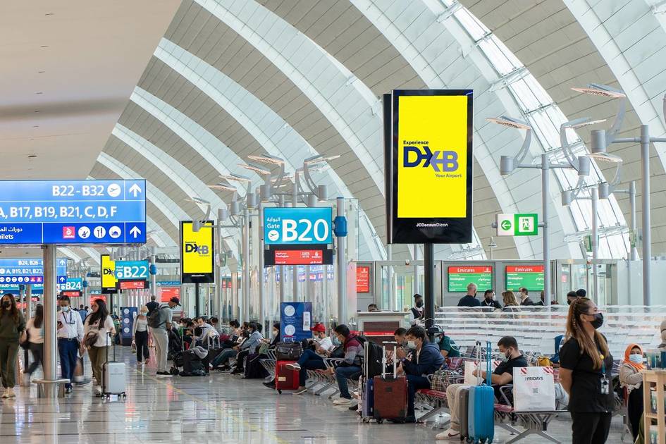 مطار دبي يستقبل 27.9 مليون مسافر في النصف الأول بنمو 162%