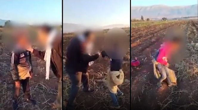 معذّب الأطفال السوريين في لبنان.. "رق واستعباد" وعدة جرائم في فيديو واحد