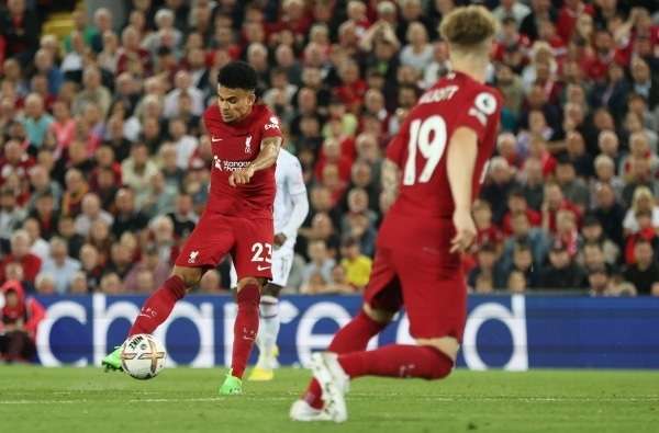من مباراة ليفربول الأخيرة في الدوري الإنجليزي