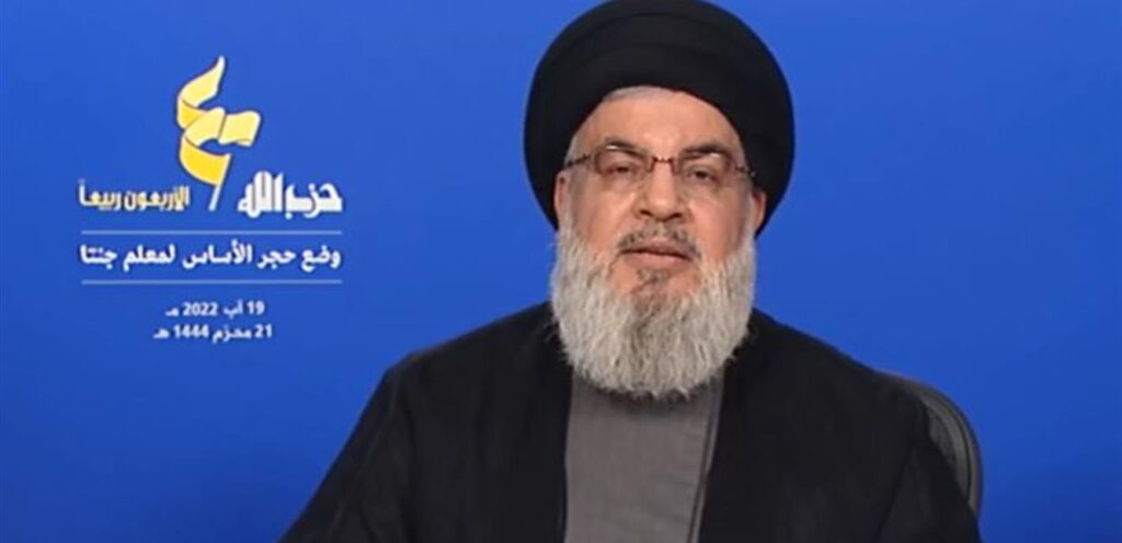 نصرالله يُحدّد لحظة "التصعيد".. هذا ما قاله عن الغاز وحقل "كاريش"