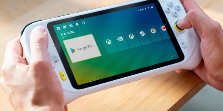 يمكن أن يكون جهاز Switch-esque المحمول المسرب من Logitech رائعًا للبث والمضاهاة