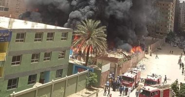 النيران تلتهم محصول 40 فدان كتان بالغربية وسيارات الإطفاء تحاول إخمادها