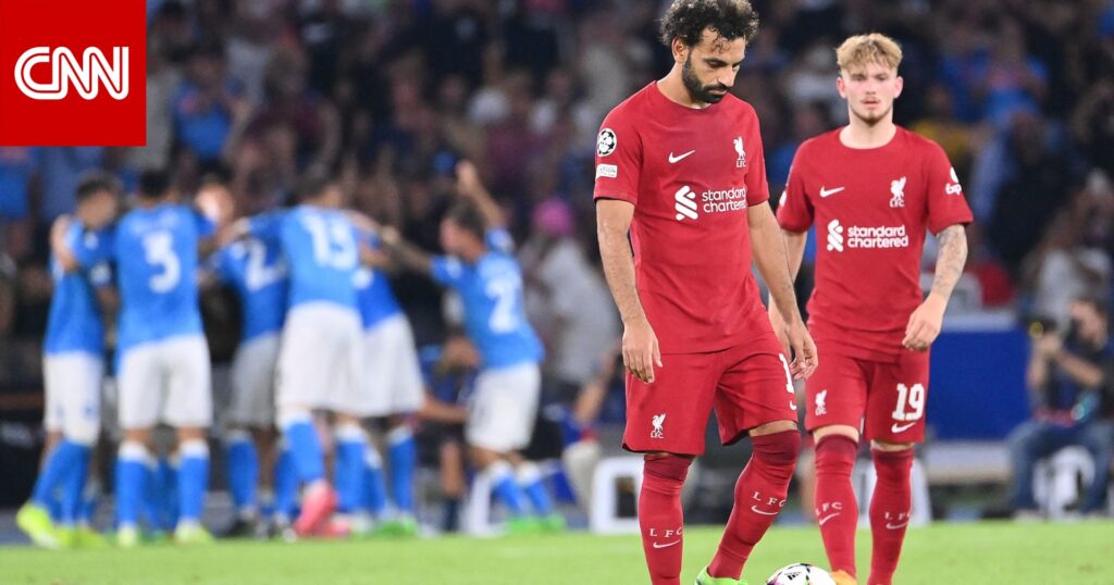 تفاعل على أداء محمد صلاح في مباراة رباعية نابولي في شباك ليفربول