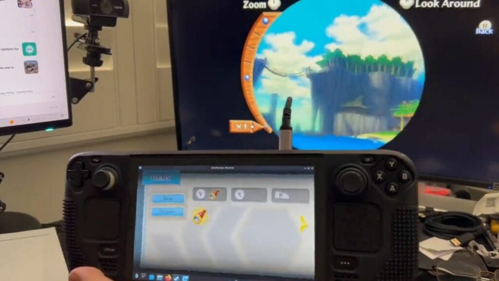 جهاز Steam Deck خاصتك يُمكن تحويله إلى قبضة تحكم Wii U