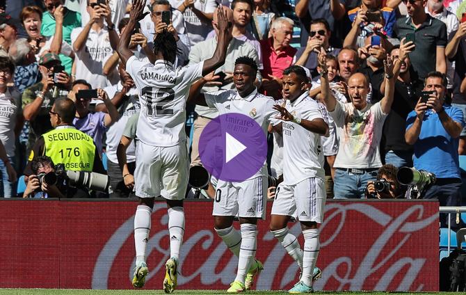 ريال مدريد يتخطّى بيتيس ويحقق العلامة الكاملة في الليغا