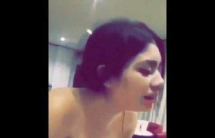 شاهد بالصوت والصورة .. انجي خوري خطفت جمهور سما المصري بفيديو إباحي جديد