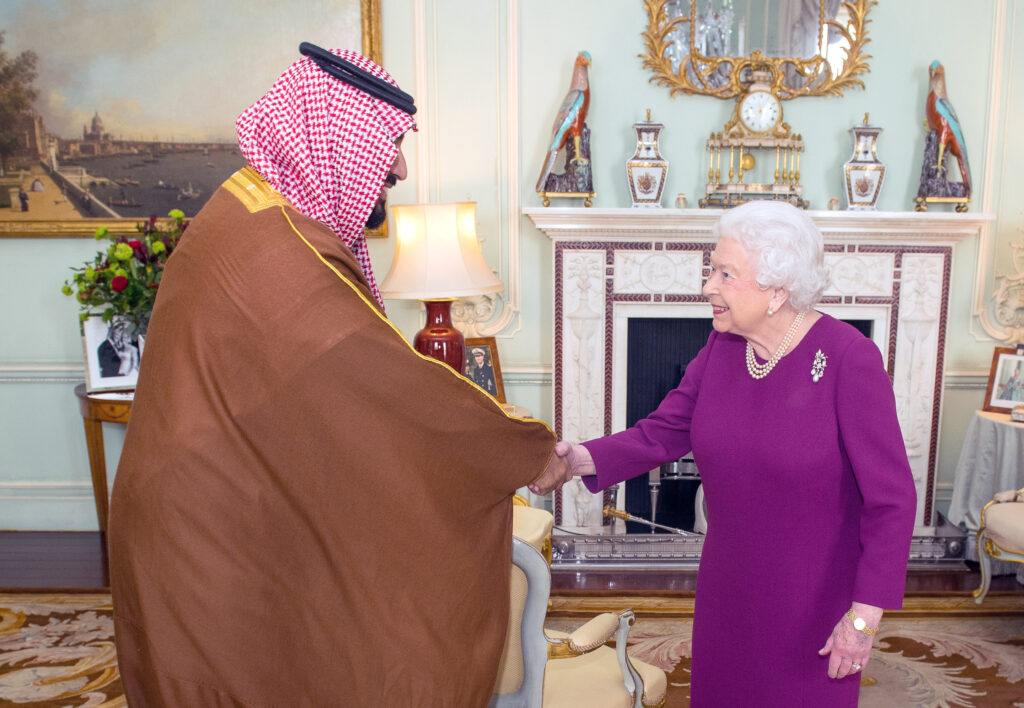 آخر زيارة لولي العهد السعودي للمملكة المتحدة جرت في يونيو 2018