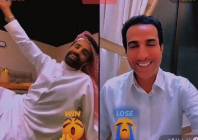 فايز المالكي يدخل في تحدي مع مشهور في "التيك توك"على رهان إذا تمكن من إضحاكه بـ "نكتة" يهديه أرض بمساحة 1500 متر في الرياض • صحيفة المرصد