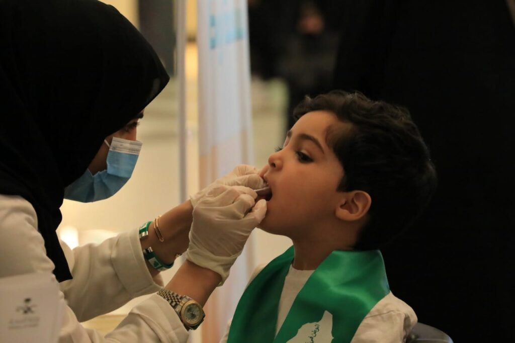 قافلة للأسنان في يوم الوطن الـ 92