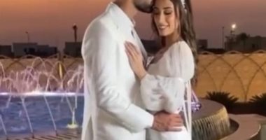لاعب المقاولون يحتفل بزفافه بعد ضمان البقاء فى الممتاز.. صور