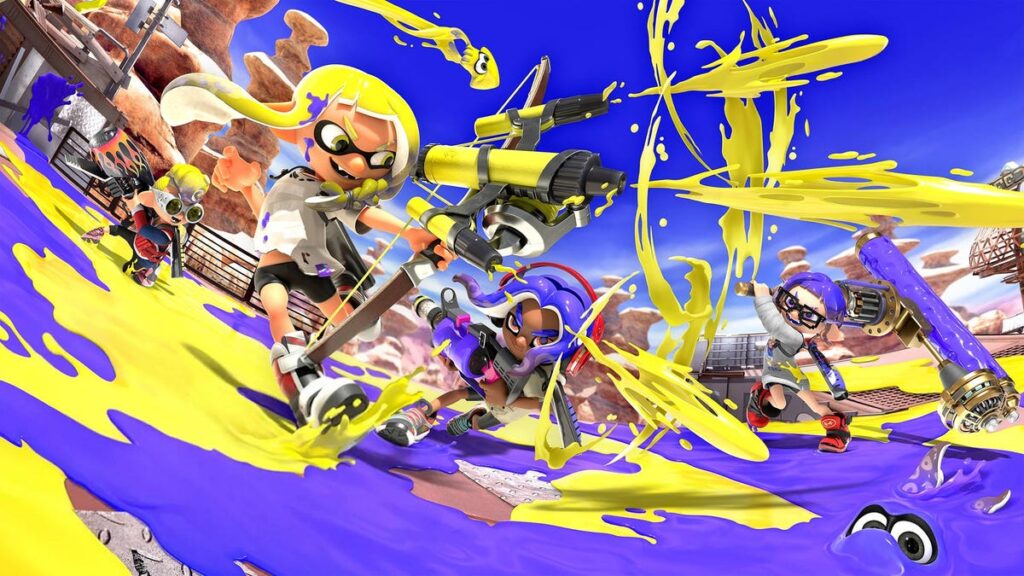 لعبة Splatoon 3's Triple Online لا تُغتفر الآن ، نينتندو