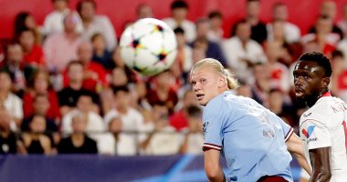 مانشستر سيتي يكتسح إشبيلية برباعية نظيفة فى دوري أبطال أوروبا.. فيديو