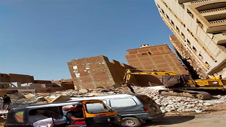 محور 26 يوليو.. إزالات وظهور الكوبري والأعمدة الخرسانية في ا