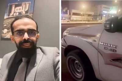 مختص في الصحة النفسية يقود سيارة هايلوكس ديزل ليثبت أنه من الطبقة الكادحة! • صحيفة المرصد