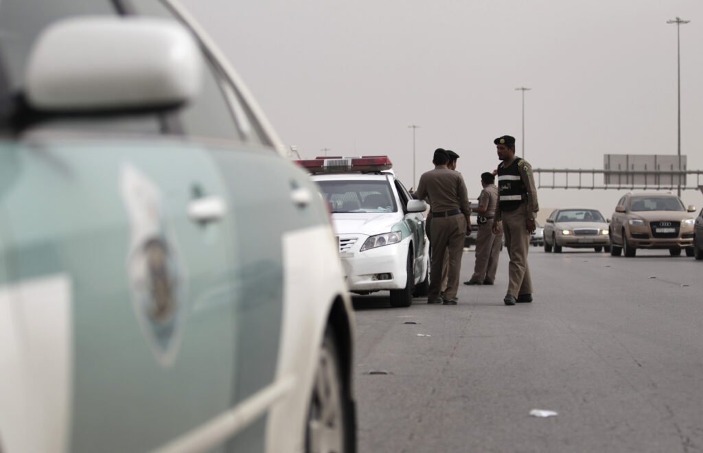 صورة لعناصر من الشرطة السعودية. أرشيف