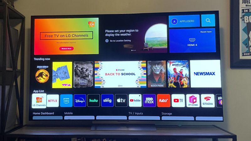 مراجعة تلفزيون LG C2 OLED