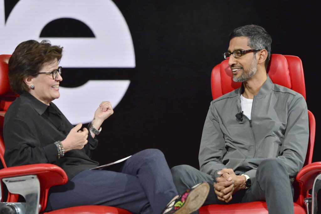 ها هو Sundar Pichai يرتدي Google Pixel Watch