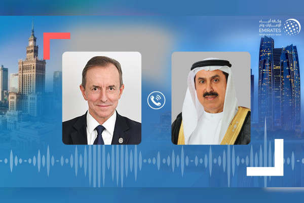 وكالة أنباء الإمارات - صقر غباش يبحث هاتفيا مع رئيس مجلس الشيوخ البولندي تعزيز العلاقات البرلمانية