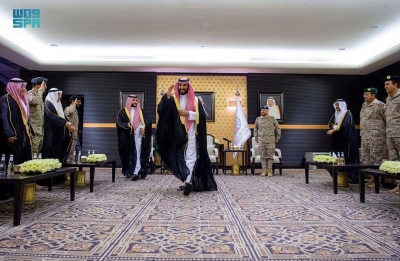 ولي العهد يلتقي بوزير الدفاع الجديد الأمير "خالد بن سلمان " وقيادات الوزارة • صحيفة المرصد