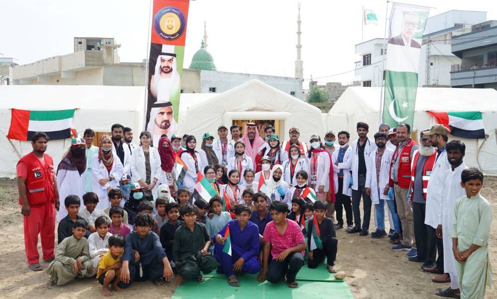 «الإمارات الميداني» يكثّف مهامه لتخفيف معاناة متضرري فياضانات باكستان