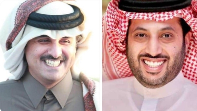 " الرجال بطيبها وأفعالها"..تركي آل الشيخ يكتب قصيدة مدح في أمير قطر تميم بن حمد