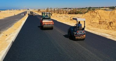الفرق المصرية تواصل أعمال تطوير كورنيش غزة ضمن منحة مصر لإعمار القطاع.. صور