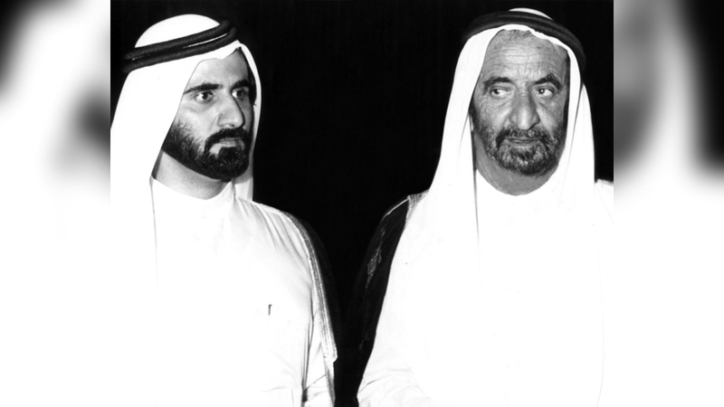 بصمات والدي ووالد دبي لم تغادر حياتنا ومشاريعه لم تغادر شوارعنا