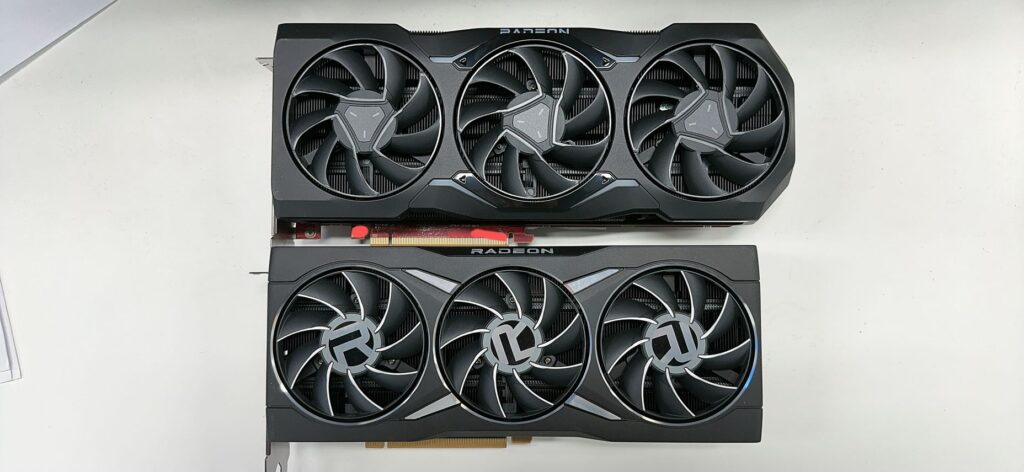 بطاقة رسومات AMD Radeon RX 7900 المصورة ، تم تأكيد موصلي طاقة 8 سنون