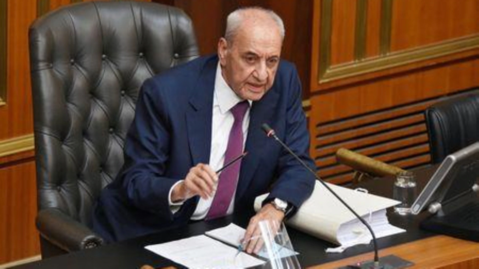 بيان: بري يصف مسودة اتفاق ترسيم حدود لبنان البحرية مع إسرائيل "بالإيجابي"