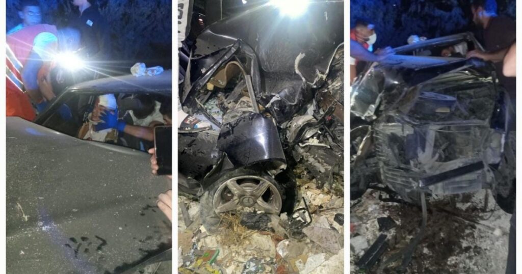 خمسة جرحى في حوادث سير متفرقة في مدينة صيدا وضواحيها